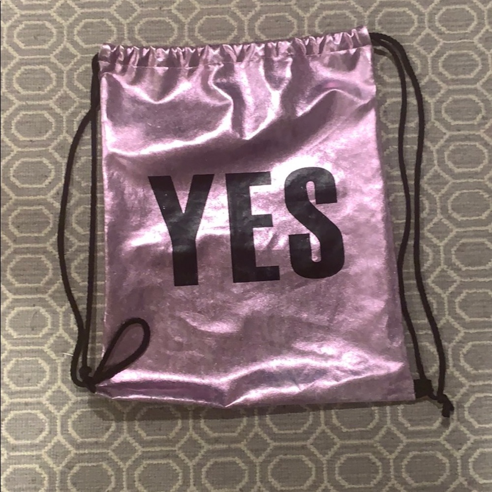 pink bag.